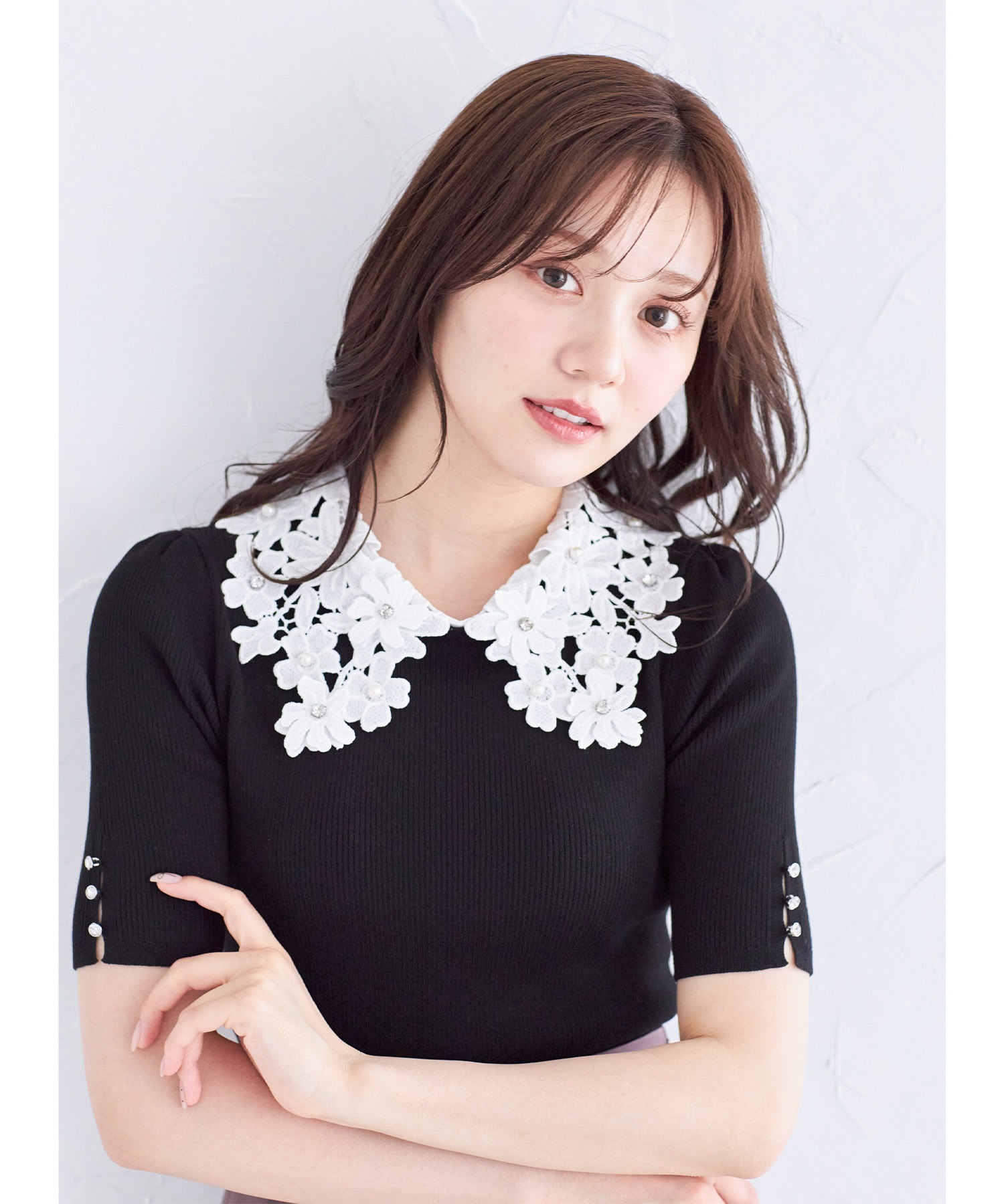 トッコ クローゼット リュクス tocco closet luxe 2WAYフラワー トッコ クローゼット リュクス tocco closet luxe 2WAYフラワー