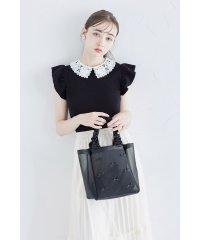 tocco closet/トッコクローゼット tocco closet レース襟付きフリルスリーブニットプルオーバー/506590843