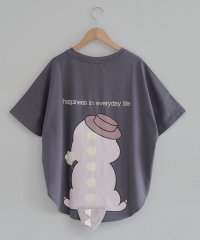 OLIVE des OLIVE/ゆるキャラ尻尾T トップス　Tシャツ　アニマル　キャラクター　半袖/506609798