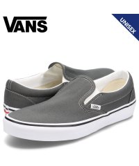 VANS/ヴァンズ VANS VANS ヴァンズ スリッポン スニーカー クラシック メンズ レディース バンズ USA企画 CLASSIC SLIPーON グレー VN/506610993