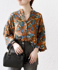 SHIPS any WOMEN/SHIPS any: 〈手洗い可能〉TROUILLET フラワー プリント シャツ ブラウス/506611785