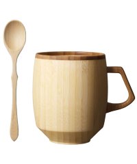 RIVERET/リヴェレット RIVERET リヴェレット RIVERET マグカップ スプーン 2点セット マグ グランデ 400ml 天然素材 日本製 軽量 食洗器対応 リ/506612082