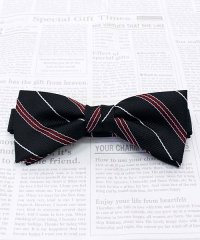 TopIsm/トップイズム TopIsm 日本製 ストライプ 蝶ネクタイ ボウタイ メンズ レディース 男女兼用 結婚式 シンプル おしゃれ/506612384