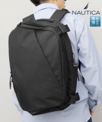 AMS SELECT/ノーティカ NAUTICA リュック ビジネスリュック メンズ 黒 シンプル 撥水 リュックサック バックパック/506612393