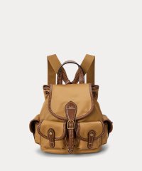 POLO RALPH LAUREN/レザートリム ツイル Bellport バックパック/506612530