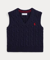 POLO RALPH LAUREN/(ベビー)ケーブルニット コットン セーター ベスト/506612759