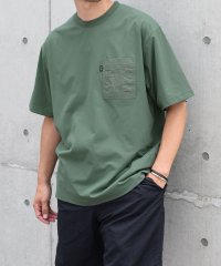 SHIPS any MEN/【WEB限定】SHIPS any:〈撥水加工〉Teflon EcoElite(TM) ナイロンポケット Tシャツ◇/505987704