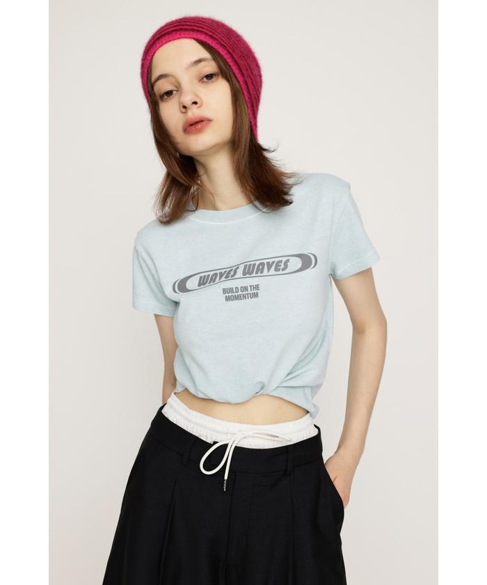 SLY スライ PHOTO PRINT COMPACT Tシャツ PHOTO PRINT COMPACT Tシャツ(508194825) | スライ(SLY) - d fashion
