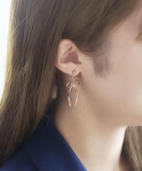 newme by Samantha Thavasa/K14GF スウィングリボンピアス/506616141