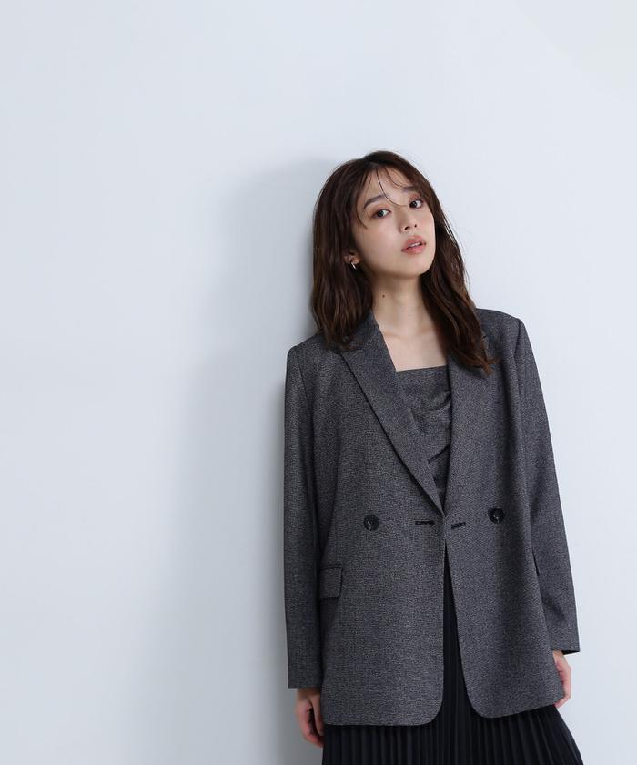 新品未使用タグ付き　NATURAL BEAUTY　BASIC　ナチュラルビューティーベーシック　スーツ　ジャケット　レディース　M