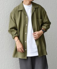 SHIPS any MEN/SHIPS any: 〈洗濯機可能〉ビスコース モザイクツイル ライト オープンカラー シャツ◇/506616314