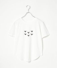 VENCE　EXCHANGE/オーガンジーハートTシャツ/506102074