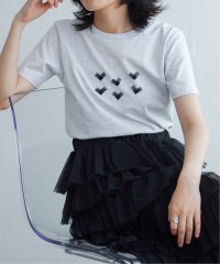 VENCE　EXCHANGE/オーガンジーハートTシャツ/506102074