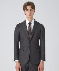 BLACK LABEL CRESTBRIDGE/カラーストライプグレーヘリンボーンスーツ/506458769