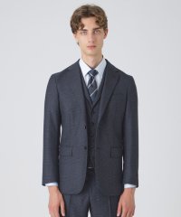 BLACK LABEL CRESTBRIDGE/【一部店舗限定】DRAGOスカイフォールトップネイビーグレンチェックスリーピーススーツ/506458789