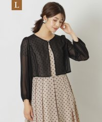 TO BE CHIC(L SIZE)/【L】ソフトシフォンジョーゼット 羽織りブラウス/506586186