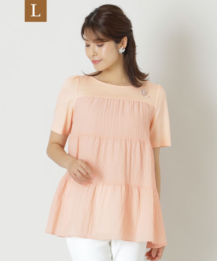 tobechic大きいサイズ44♥︎ニットドッキングチュニック tobechic大きいサイズ44♥︎ニットドッキングチュニック