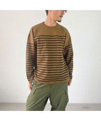 MAC HOUSE/マックハウス Mac－House GOOD CREW グッド クルー パネルボーダーセーター QGC/00087FW/506632137