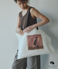 サロン　アダム　エ　ロペ/【AUDREY HEPBURN COLLECTION BY JUN】フォトプリント トートバッグ/506632725
