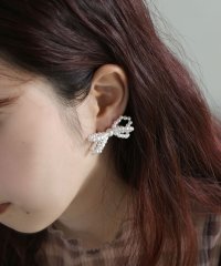 colleca la/コレカラ colleca la パール/ビーズリボンピアス/506633155