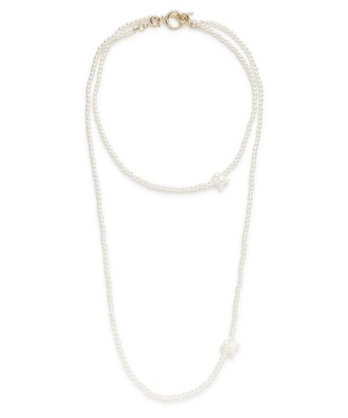 高級ブランド セール 50%OFF】モチーフ2連ネックレス(506633199) | リリー ネックレス・ペンダント