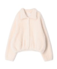Ballsey/フェザーヤーン ステンカラーカーディガン/506634406