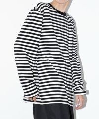 MAISON CLUB/【SETUP7】長袖 ボーダーオーバーサイズロングスリーブTシャツ SCCH364/506551594