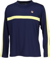 FILA（ZETT Mens）/【テニス】エンボスドット バックホールメッシュ ロングスリーブシャツ メンズ/506598699