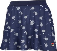 FILA（ZETT Ladies）/【テニス】テニスラケット柄 バックホールメッシュ スコート レディース/506598709