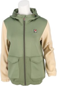 FILA（ZETT Ladies）/【テニス】組織変化ダンボールニット フルジップパーカー レディース/506598718