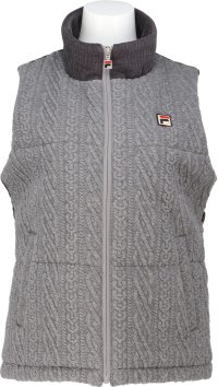 FILA（ZETT Ladies）/【テニス】モーデュロイニット キルトベスト レディース/506598746