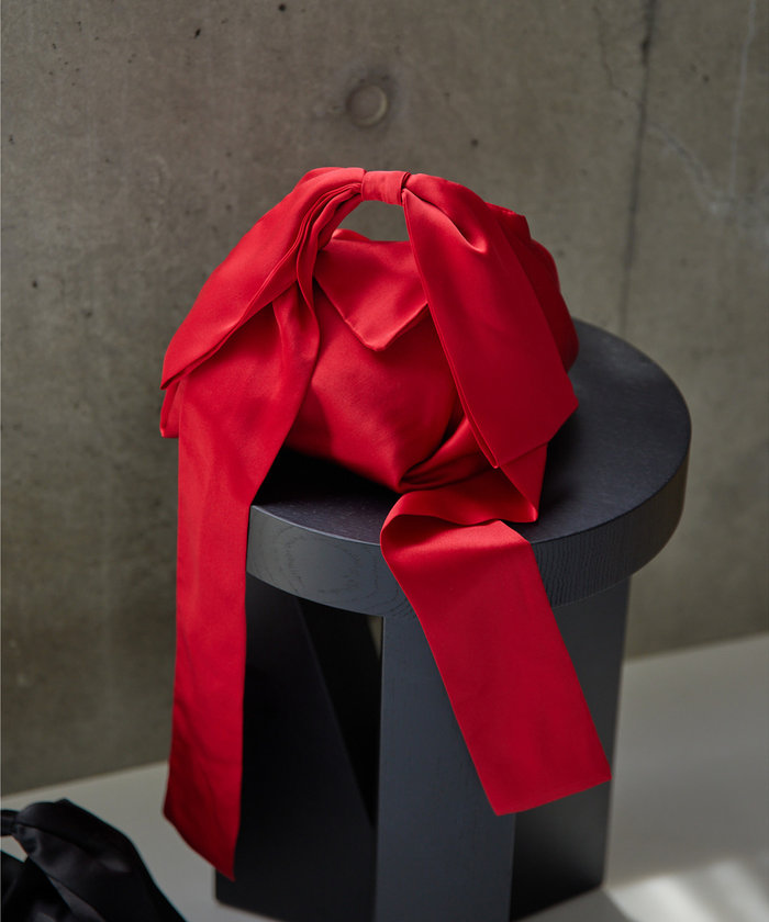 TENDRESSE STUDIO】SILK BOW HANDLEバッグ(506640542) | ウィム