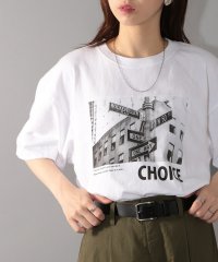 THE FINAL VIEW/ザ ファイナル ビュー THE FINAL VIEW 【THE FINAL VIEW】メッセージ フォトTシャツ プリントT モノクロ モード カジュアル/506641126