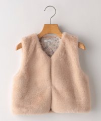 SHIPS KIDS/SHIPS KIDS:85～95cm / フェイクファー×リバティ ベスト/506641445