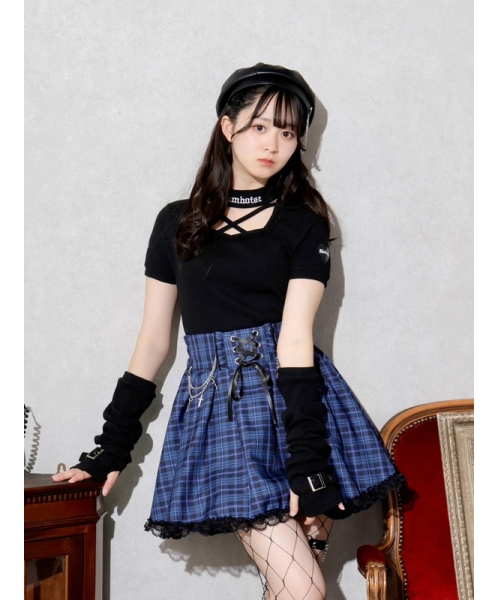 ノエミー NOEMIE 4WAYハートワッペンアームウォーマーカットソー