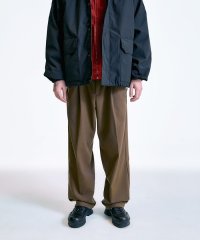 SHIPS MEN/City Ambient Products: T/Rフラノ 2プリーツ ワイドテーパード スラックス/506643187
