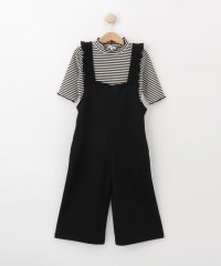 SHOO・LA・RUE(Kids) /【110－140cm/2点セット】フリルサロペット＋5分袖ボーダートップス/506643951