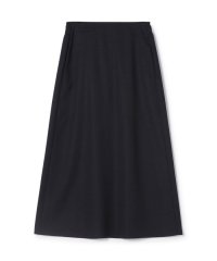 GALERIE VIE/ストレッチウーステッド Aラインロングスカート/506645301