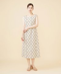 Sybilla/スピンテープ刺繍ドレス/506645668
