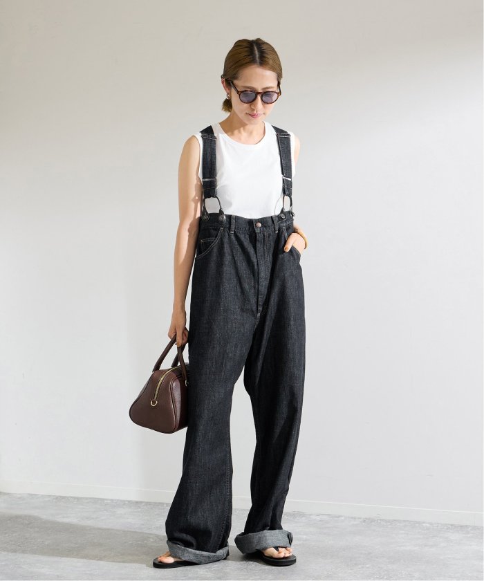 Spick and 旨かっ Span サスペンダー付きワーカーパンツ 36サイズ Spick and 旨かっ Span サスペンダー付きワーカーパンツ 36サイズ