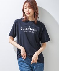 Petit Honfleur/プチ オンフルール Petit Honfleur 切替ロゴTシャツ/506648592
