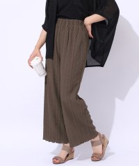 SHOO・LA・RUE Cutie Blonde/キューティーブロンド Cutie Blonde 【洗える】甘すぎない大人のレース使い ストレートイージーパンツ/506649125
