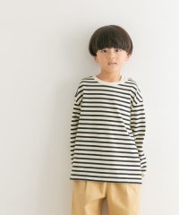 URBAN RESEARCH DOORS（Kids）/ボーダーワイドロングTシャツ(KIDS)/506649433
