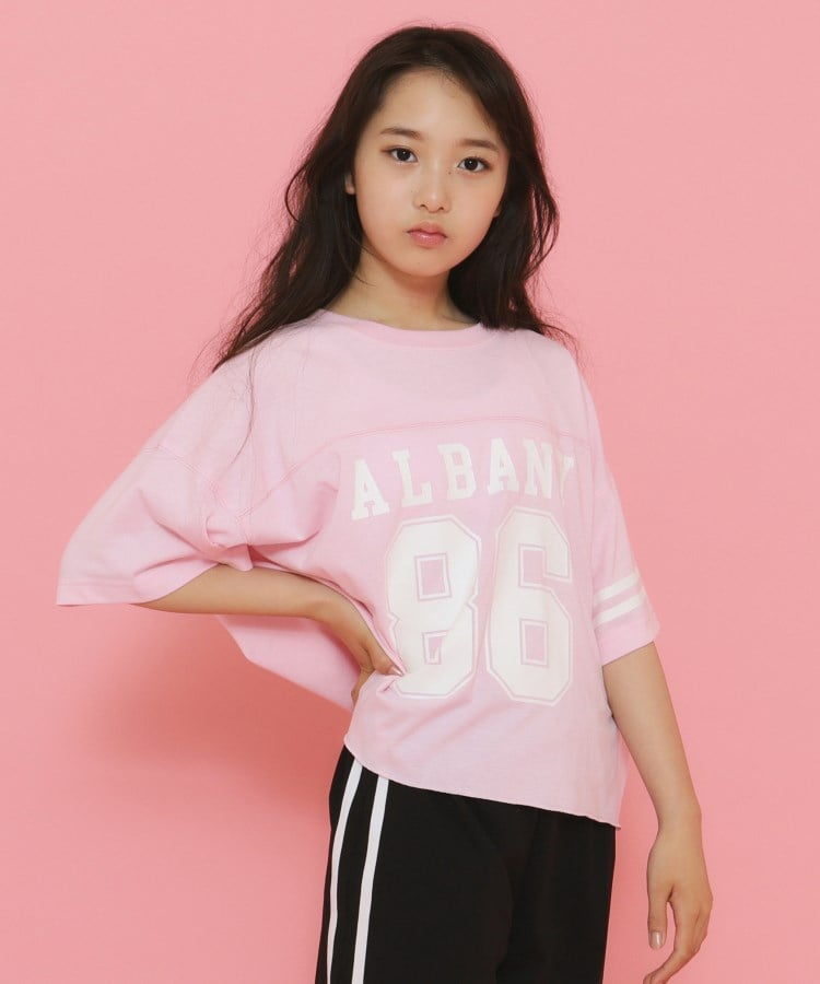セール 50%OFF】【130cmあり】ナンバリング ゆるTシャツ