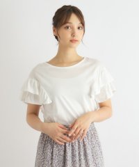  LAURA ASHLEY/フリルカットソー/506650461