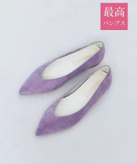 Au BANNISTER/【最高パンプス/1cmヒール】美脚×快適 ポインテッドフラットパンプス/506413130