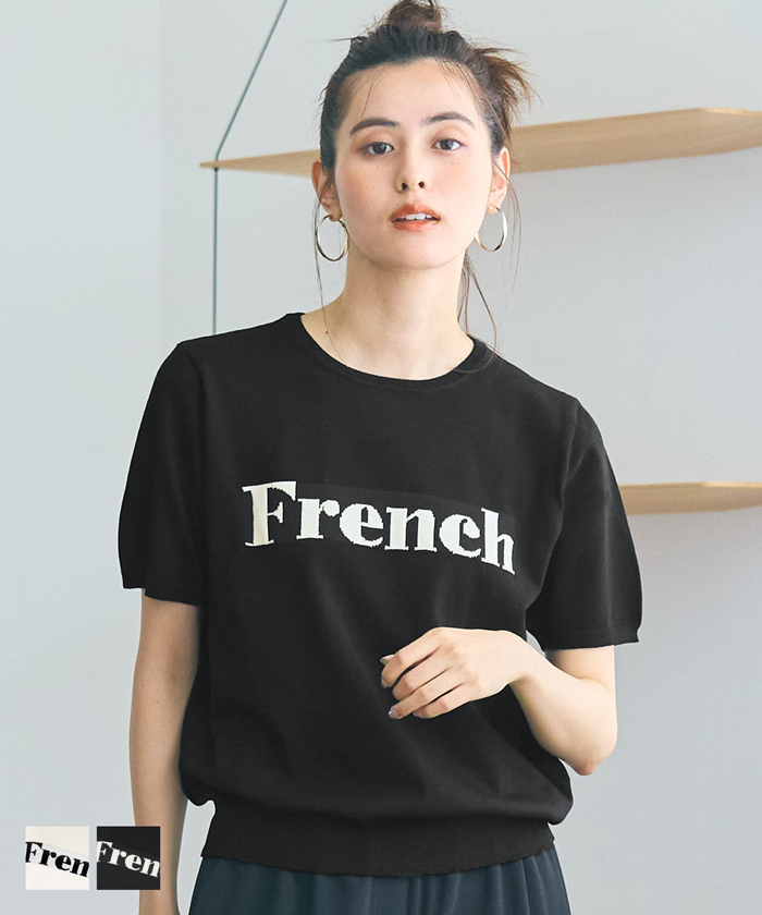 セール 33%OFF】コカ coca ジャカードロゴニットトップス