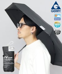 GERRY/ジェリー GERRY 傘 日傘 晴雨兼用 UVカット 遮光 シルバー 黒 白 メンズ 折り畳み傘/506653748