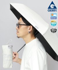 GERRY/ジェリー GERRY 傘 日傘 晴雨兼用 UVカット 遮光 シルバー 黒 白 メンズ 折り畳み傘/506653748