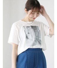 Te chichi TERRASSE/【接触冷感】フォトプリントTシャツ/506653931